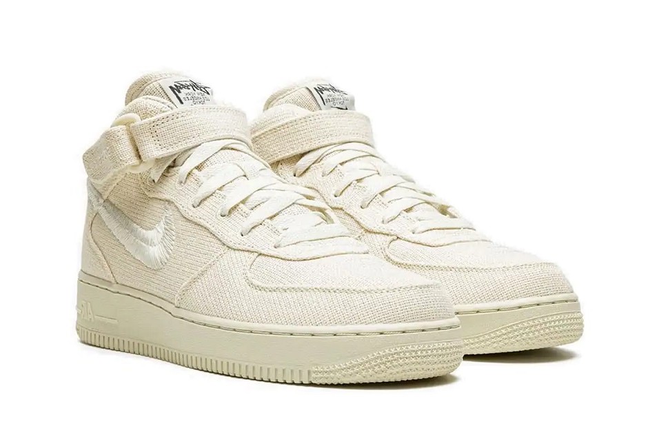 Nike Airforce – Mid Stussy Fossil - Imagen 3