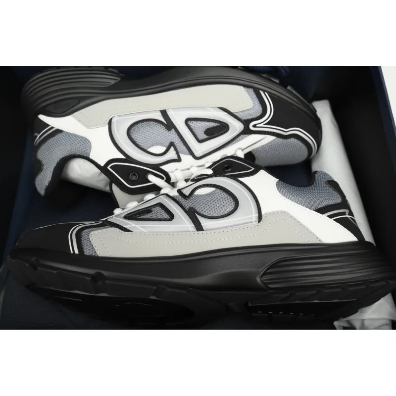 Dior B30 – Black Grey Silver Mesh - Imagen 3