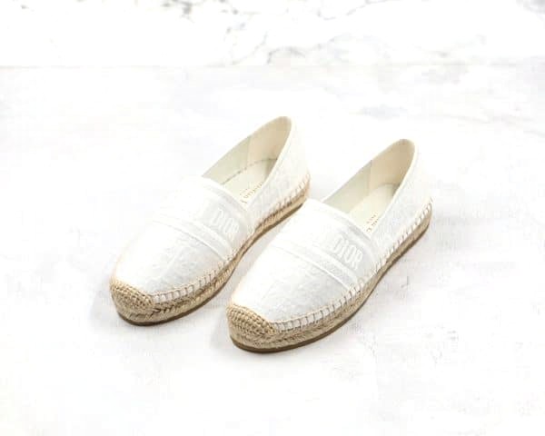 Dior Espadrille Granville White - Imagen 2
