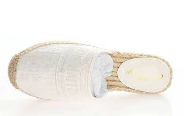 Dior Espadrille Dway White - Imagen 4