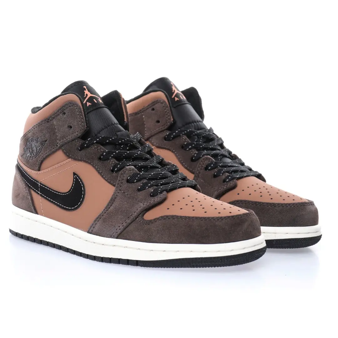 Nike Air Jordan 1 Mid”Earth Tone” - Imagen 4