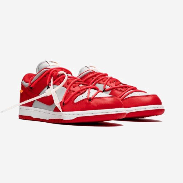 Nike Dunk Off White University Red - Imagen 2