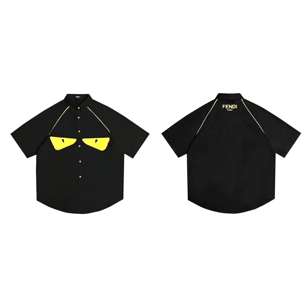 Fendi Bug Eyes T-shirt Black