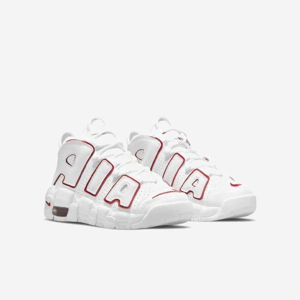 Nike Air Uptempo White Varsity Red - Imagen 2