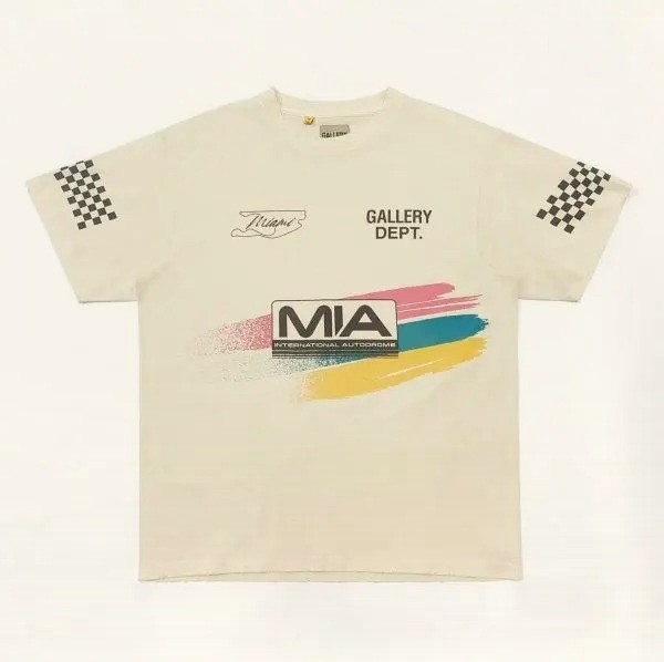 Gallery Dept. x Miami International Autodrone T-Shirt White