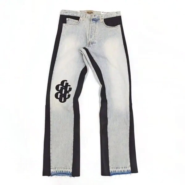 Gallery Dept Jeans White/ Black