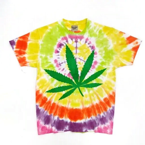 Gallery Dept. Weed Tie Dye T-Shirt Multicolor