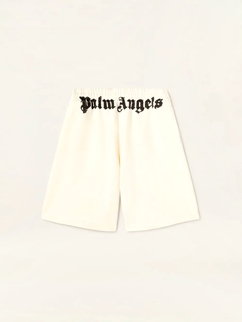 Palm Angels Logo Sweatshorts White