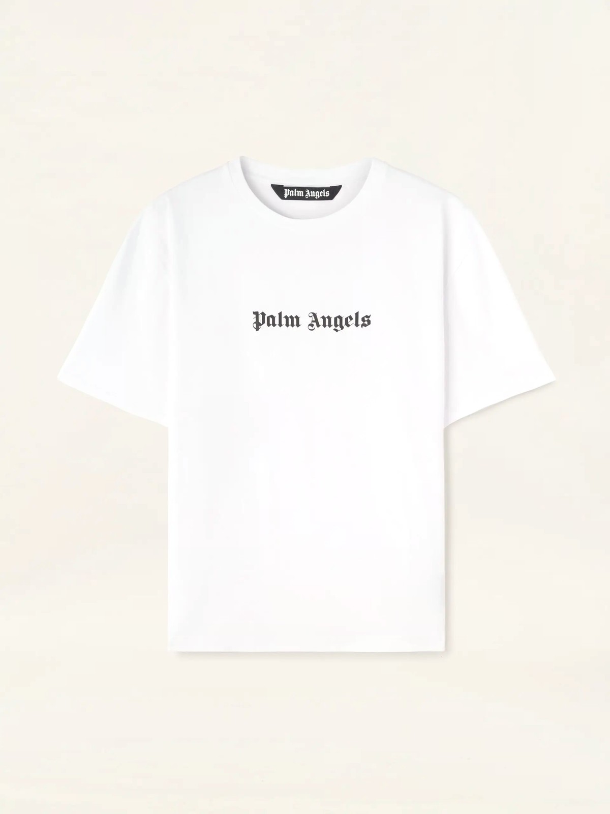 Palm Angels Slim Fit T-Shirt White