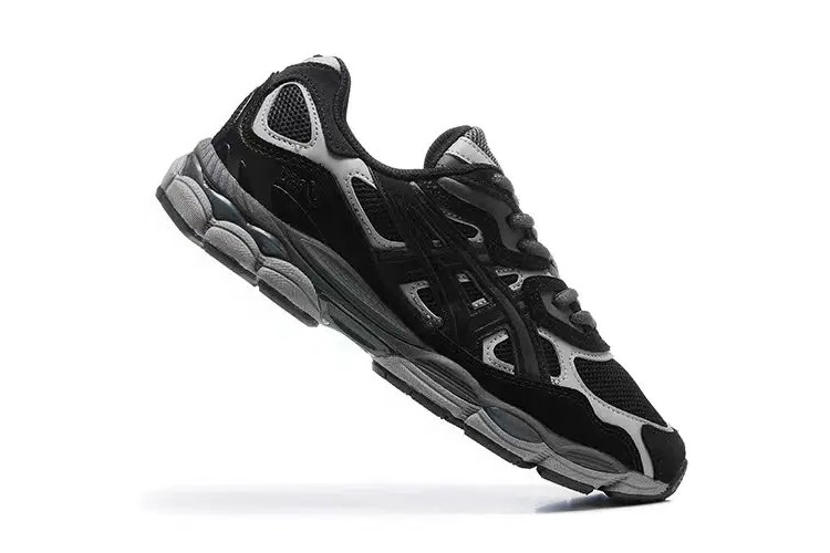 ASICS GEL-NYC Sneaker Black – Unisex Sportstyle Heritage Shoes in Graphite Black/Grey