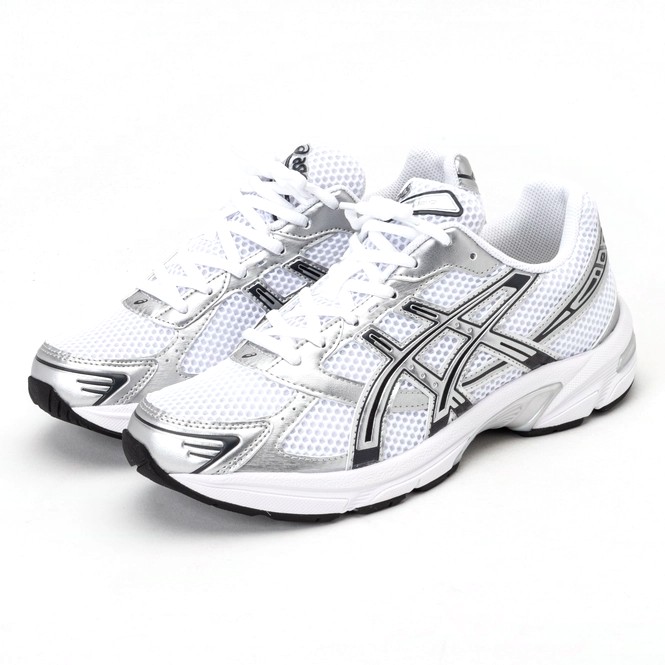 ASICS GEL-1130 White – Unisex Sportstyle Heritage Shoes in White Pure Silver - Imagen 2