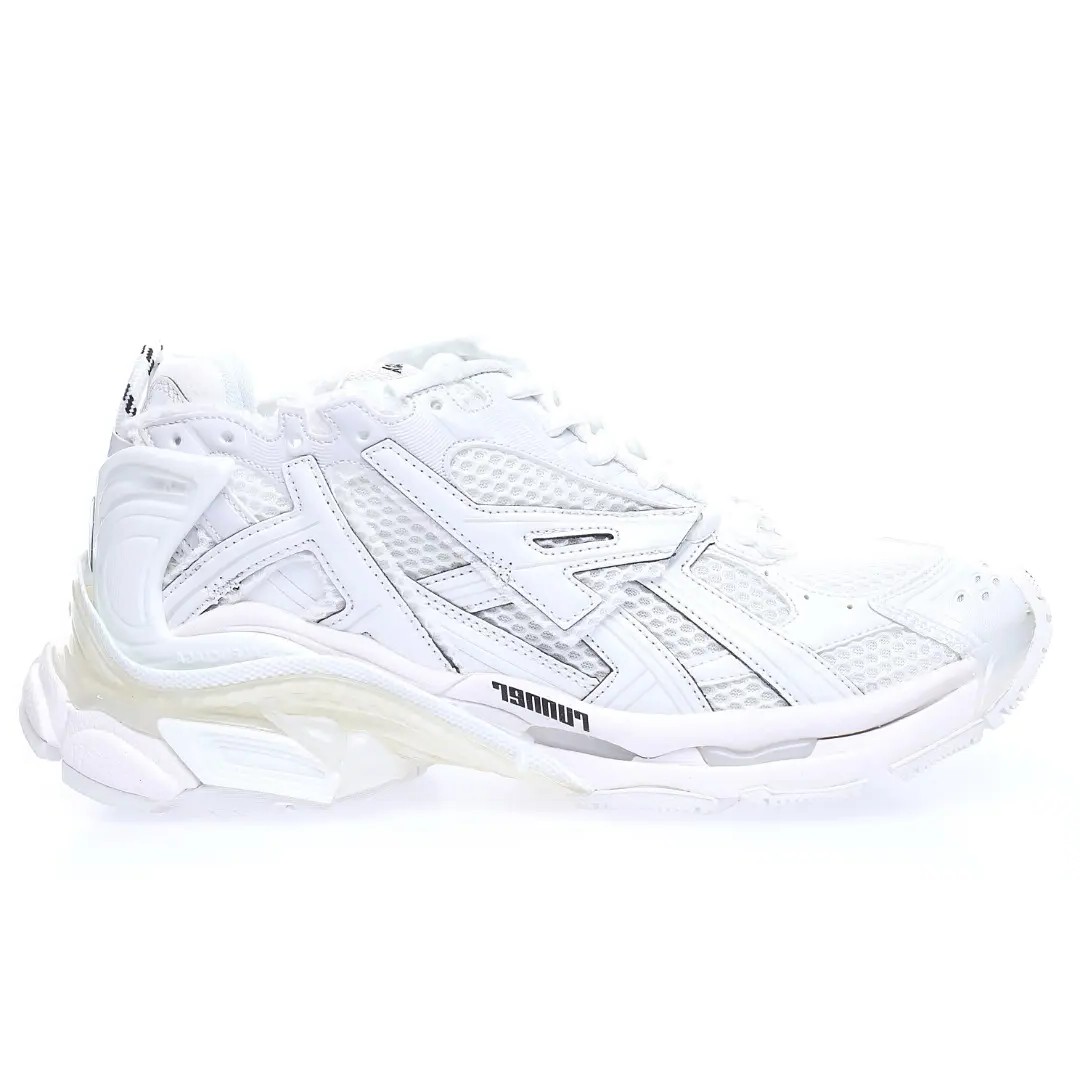 BALENCIAGA Runner Sneaker White – Iconic 90s Retro Technical Runners