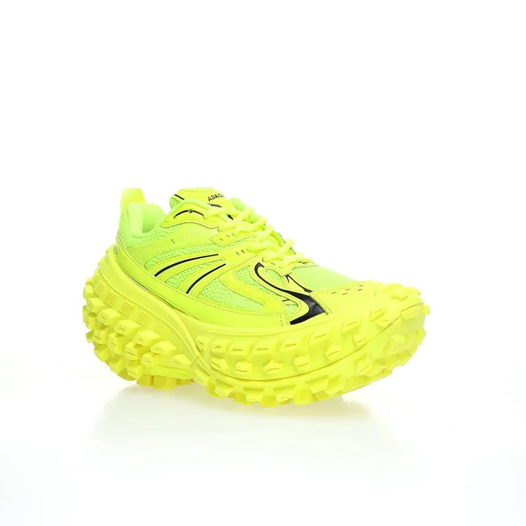 BALENCIAGA Defender Rubber Platform Sneakers - Imagen 2