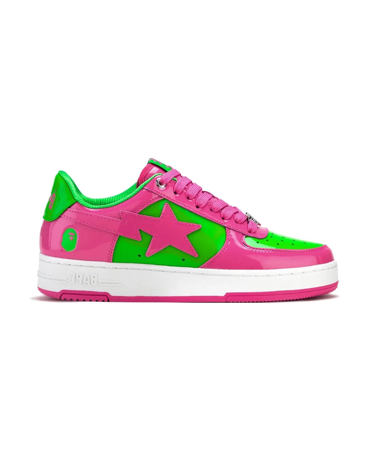 A BATHING APE Women Low Sneakers BAPE STA #1 Pink