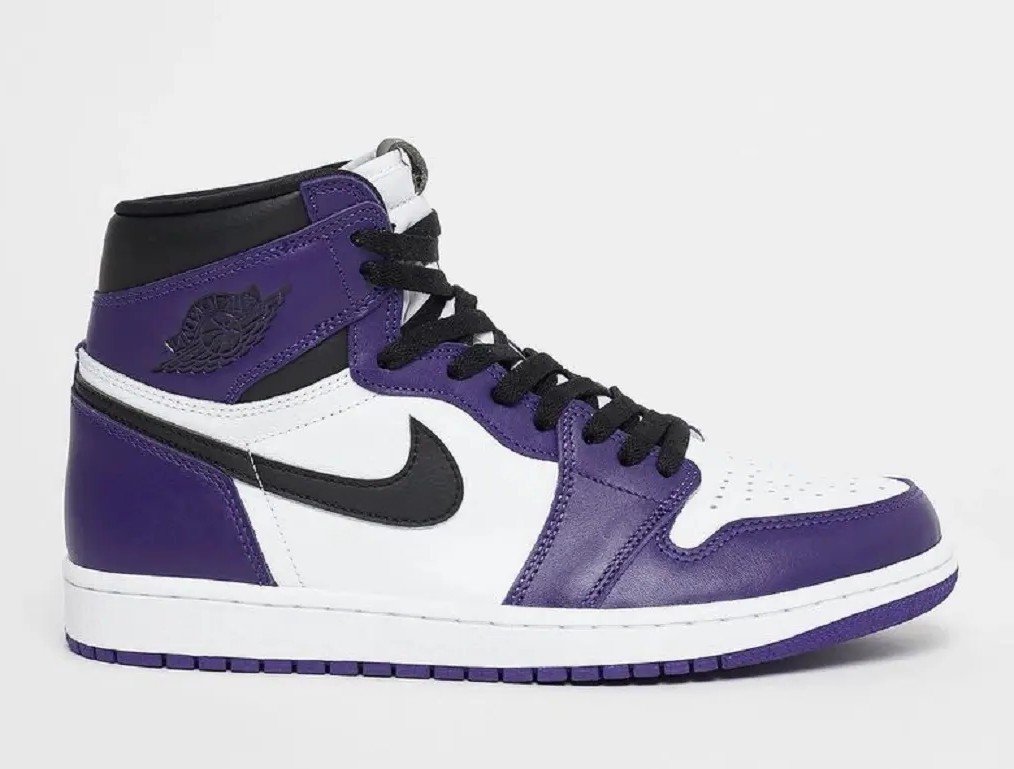 NIKE AIR JORDAN 1 PURPLE WHITE