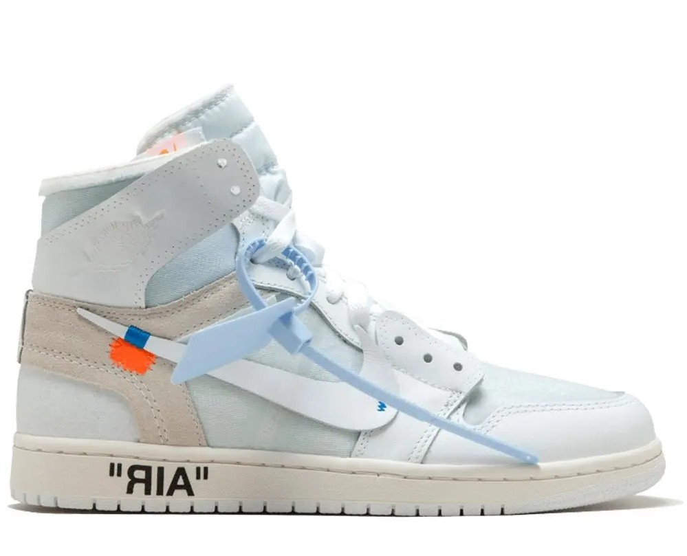 NIKE JORDAN 1 OFF WHITE RETRO WHITE
