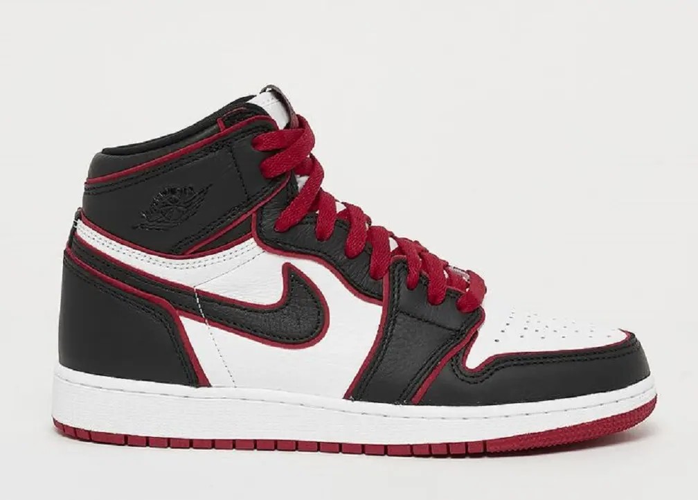 NIKE AIR JORDAN 1 RETRO OG BLACK GYM RED WHITE