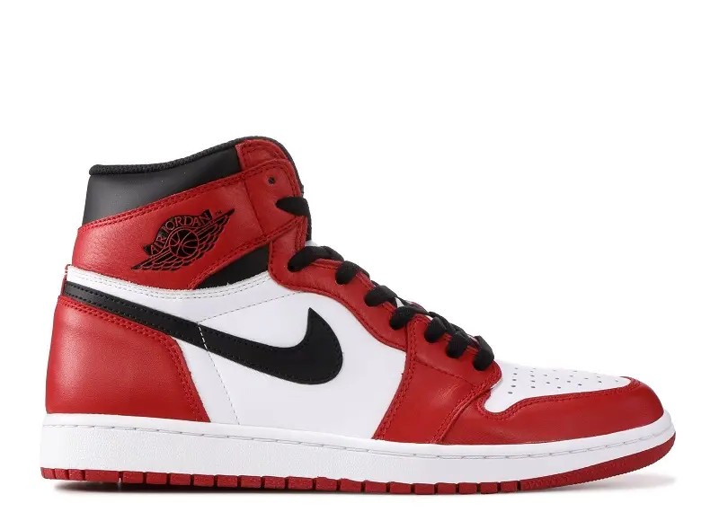 NIKE AIR JORDAN 1 RED X WHITE - Imagen 2