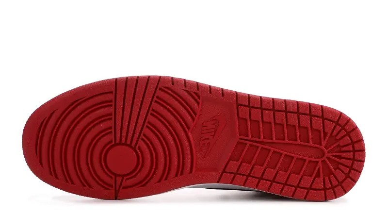 NIKE AIR JORDAN 1 RED X WHITE - Imagen 3