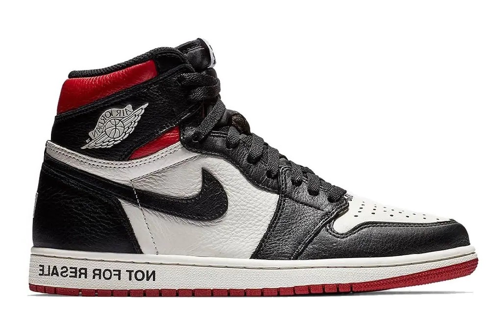NIKE AIR JORDAN 1 NOT FOR RESALE RED
