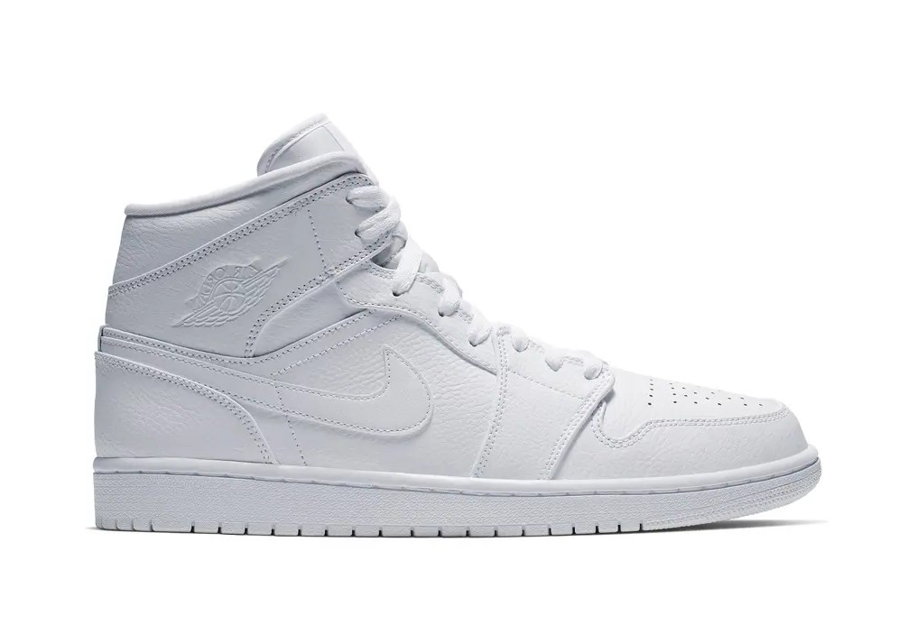 NIKE AIR JORDAN 1 TRIPLE WHITE