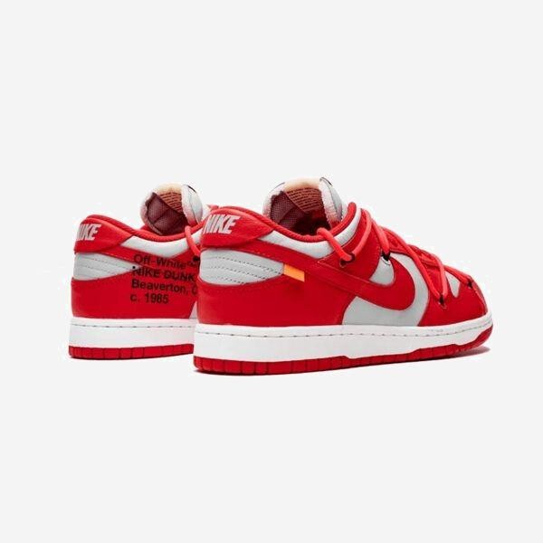 Nike Dunk Off White University Red - Imagen 3