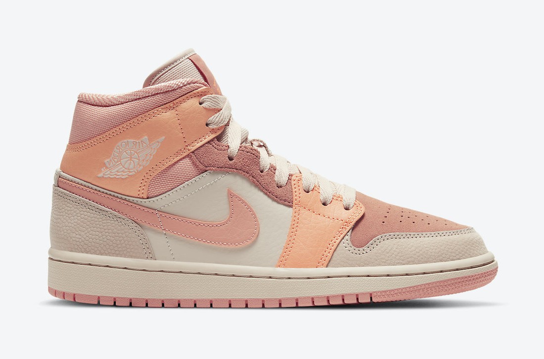 Nike Air Jordan 1 Mid Apricot Orange