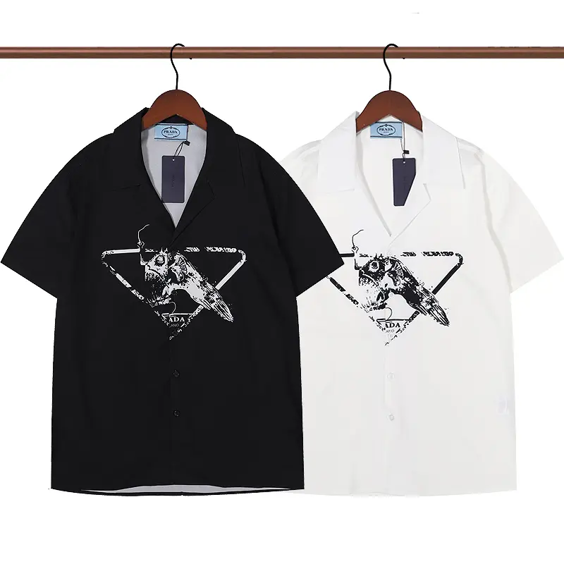 Prada T-shirt White Black