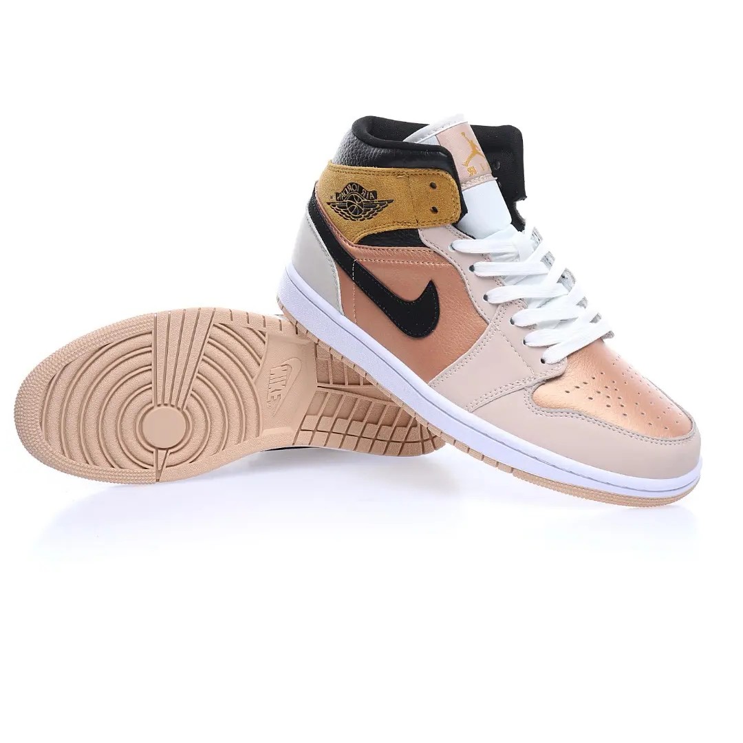 Nike Wmns Air Jordan 1 Mid SE”Particle Beige” - Imagen 2