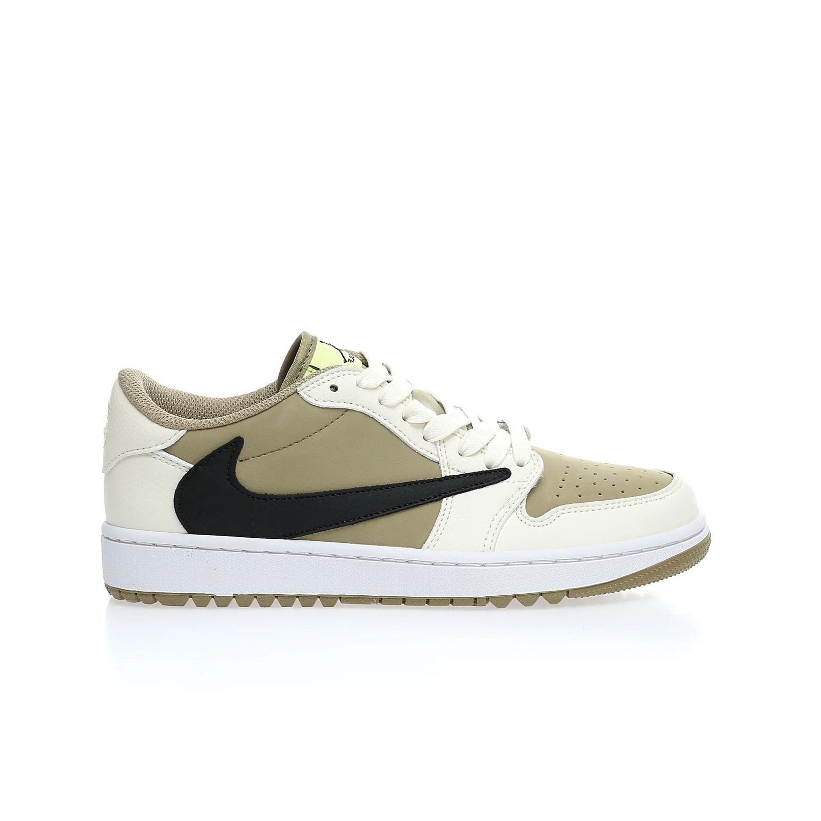 Travis Scott x Nike Air Jordan 1 Low Golf SP”Neutral Oliv”