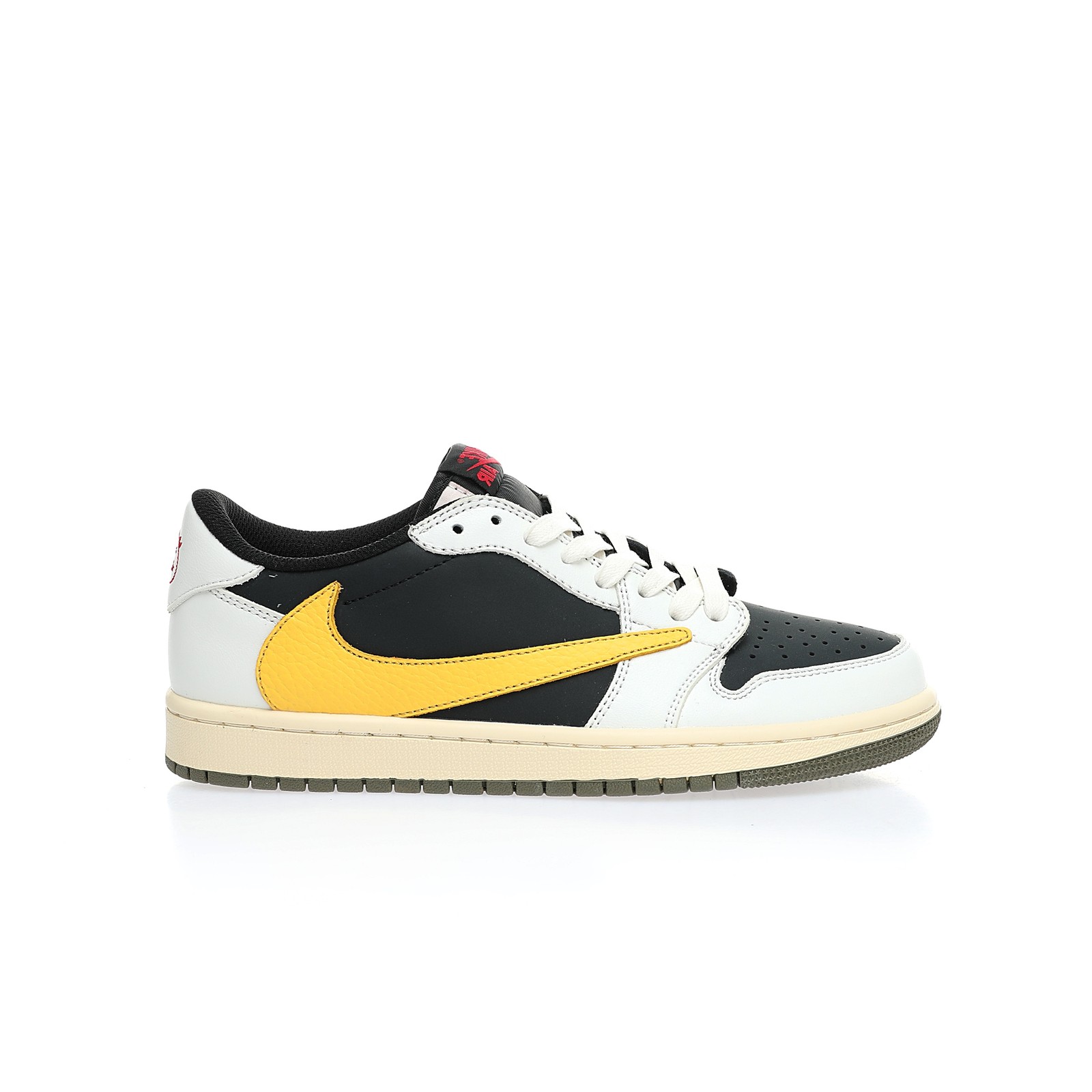 Travis Scott x Nike Air Jordan 1 Low Golf SP”White/Black/Yellow”