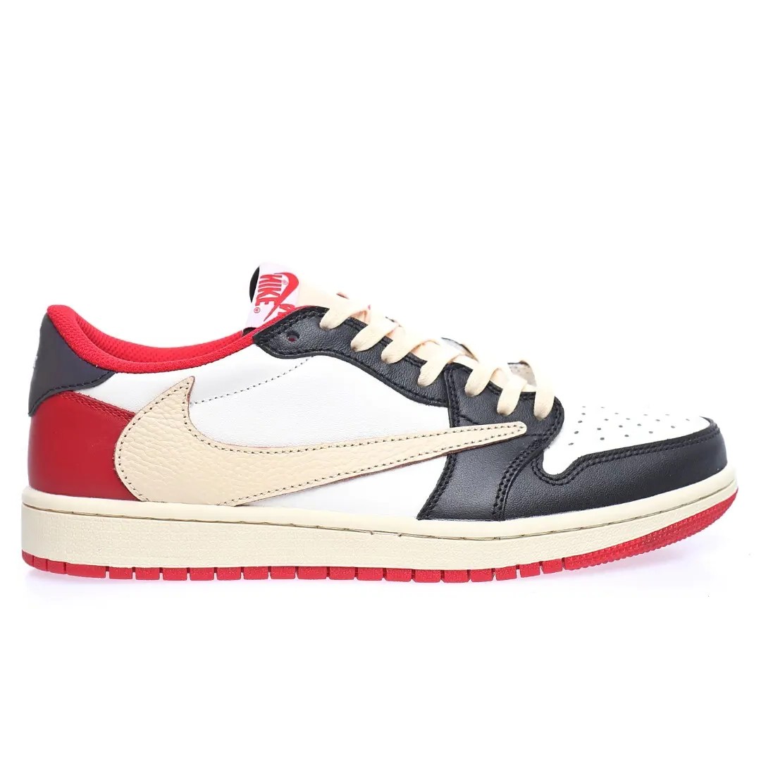 Travis Scott x Nike Air Jordan 1 Low OG White Red