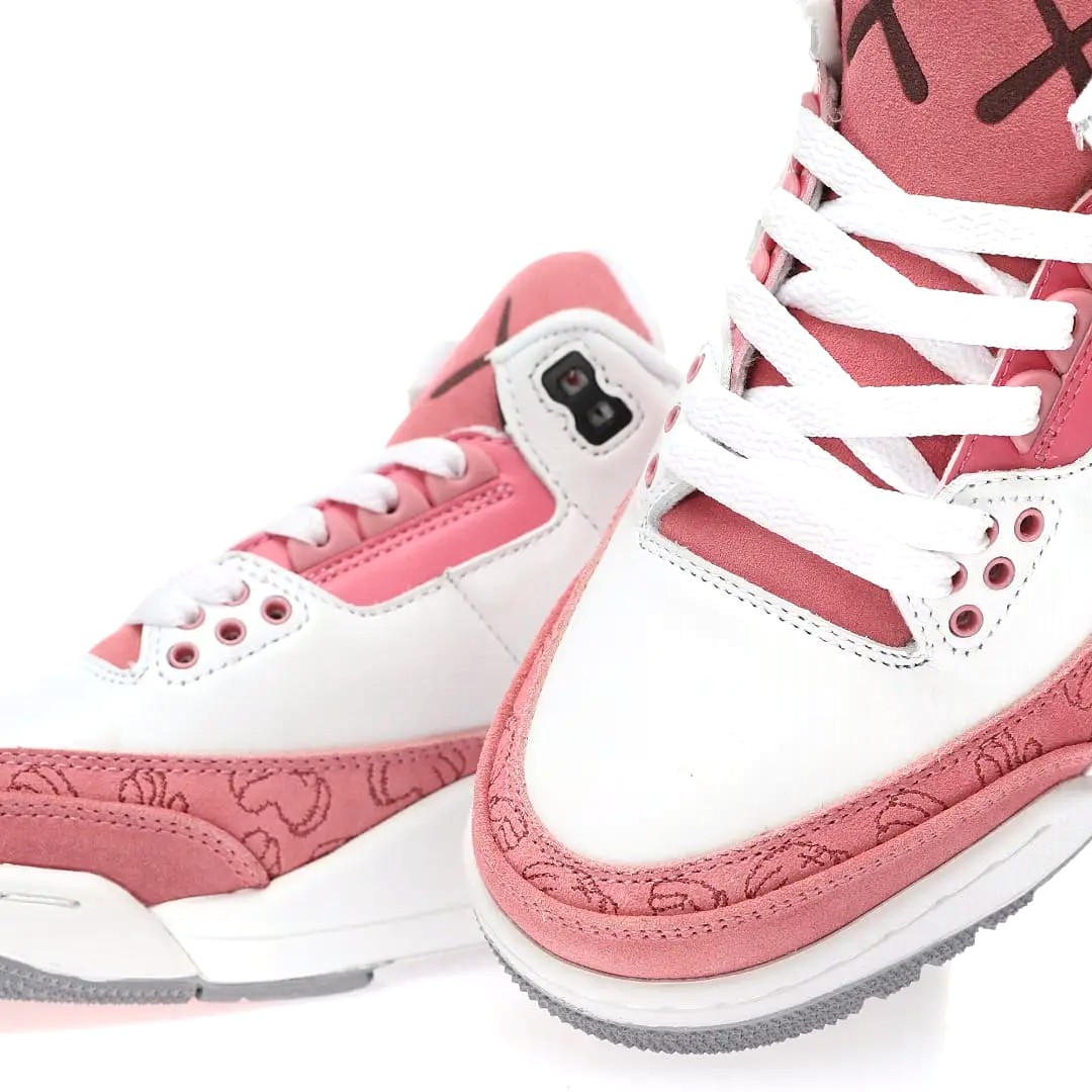Nike Air Jordan 3 Retro Midnight Navy Rust Pink/White - Imagen 2