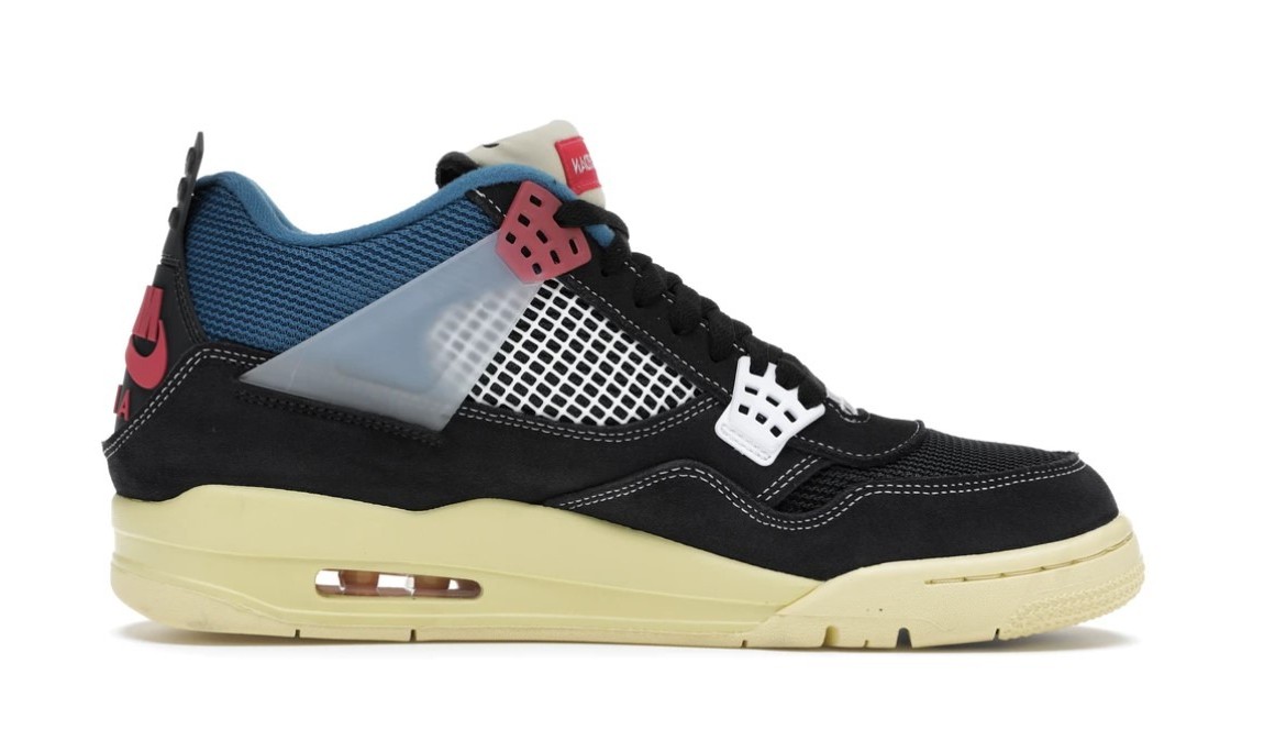 NIKE AIR JORDAN 4 UNION OFF NOIR