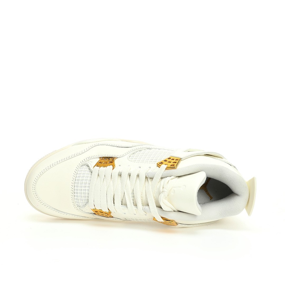 Nike Wmns Air Jordan 4 OG”Sail Metallic Gold” - Imagen 2