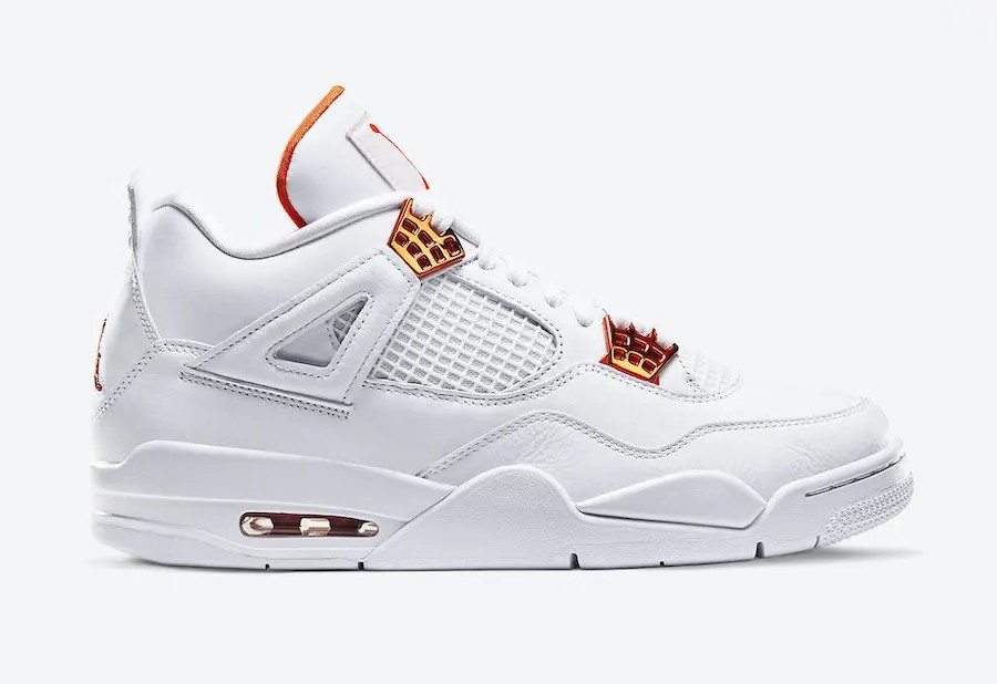 Nike Air Jordan 4 Retro Metallic Orange