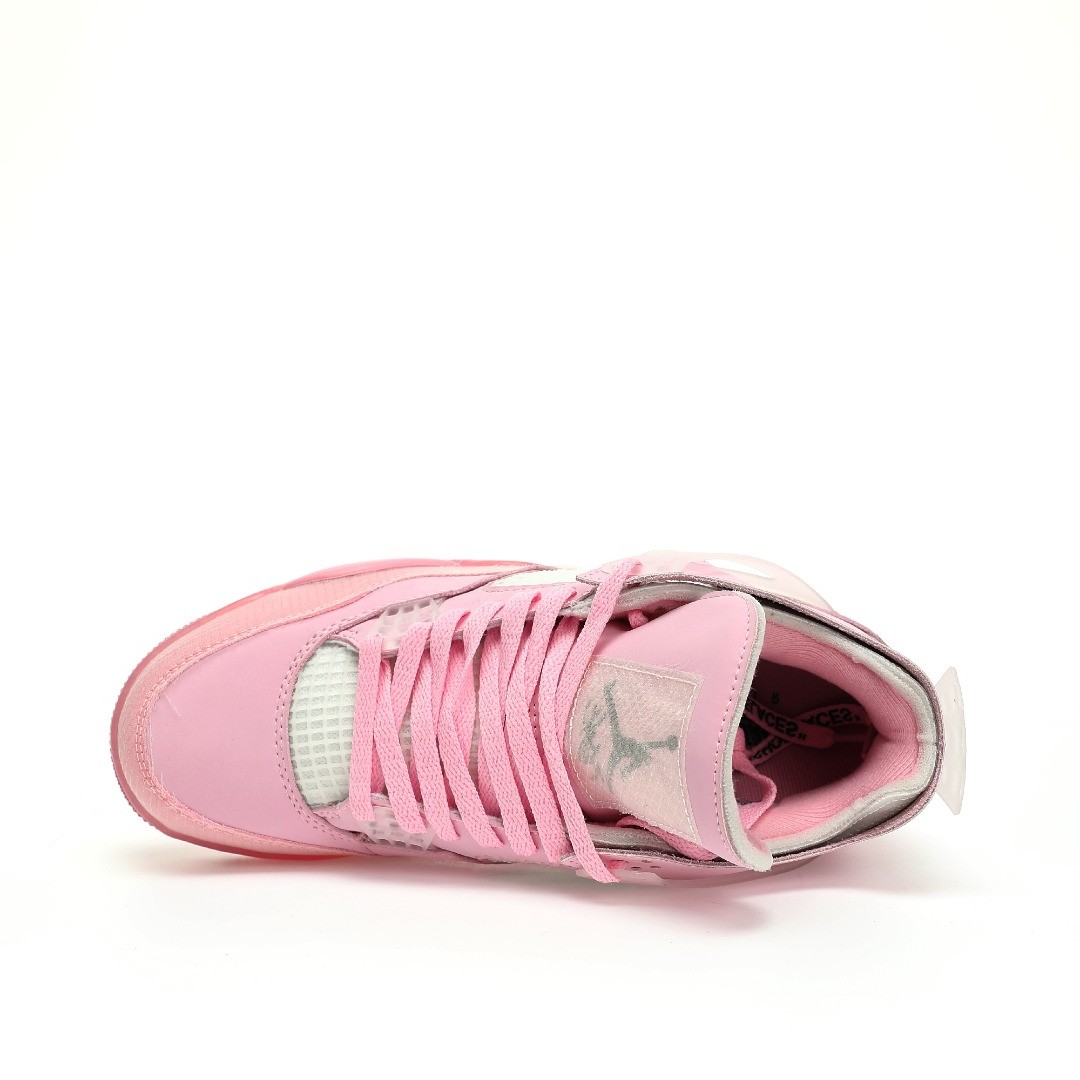 Off-White™ x Nike Air Jordan 4 Retro”Ice Pink” - Imagen 2