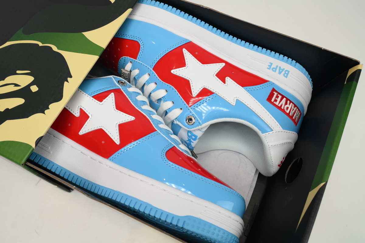 Bape STA Low Captain America - Imagen 3