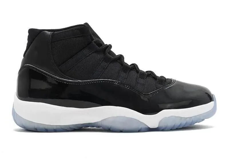 NIKE AIR JORDAN 11 BLACK (BLUE SOLE)