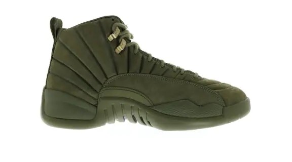 Jordan 12 Retro PSNY Olive - Imagen 2