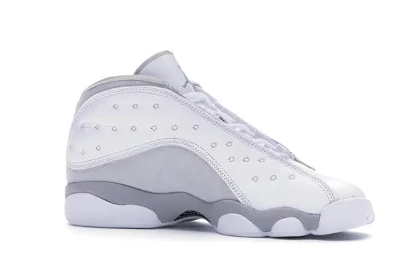 Jordan 13 Retro Low Pure Platinum (GS) - Imagen 2