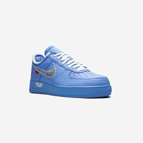 Nike Air Force 1 Off White MCA University Blue - Imagen 4