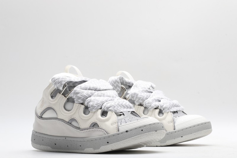 Lanvin Curb Sneakers White - Imagen 2