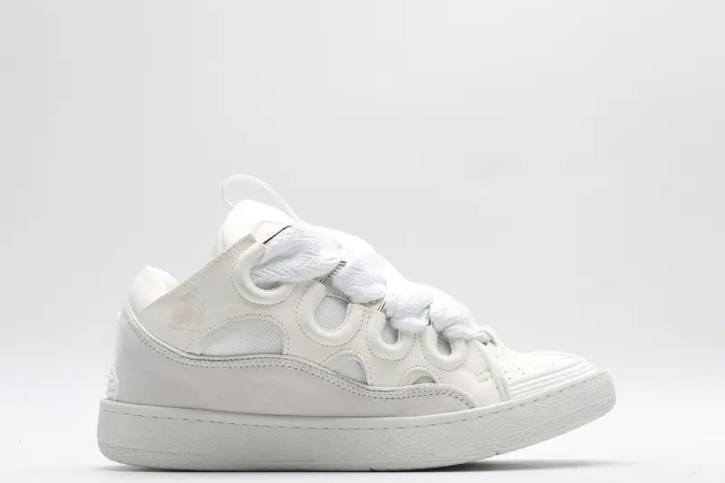Lanvin Curb Sneaker White