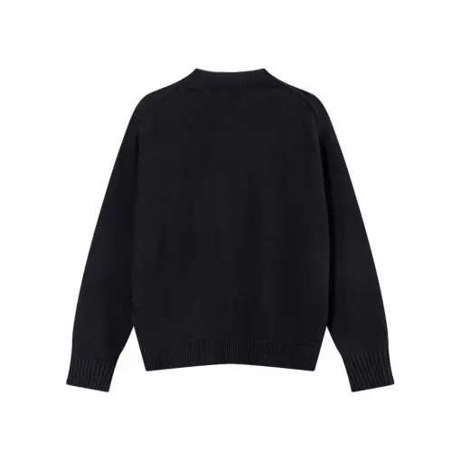 Ami Paris Acne Studios Light Sky Blue Crewneck Cardigan Sweater - Imagen 2