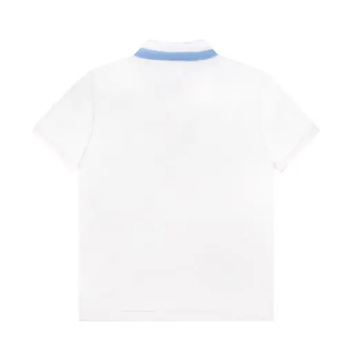 Burberry Polo T-shirt White - Imagen 2