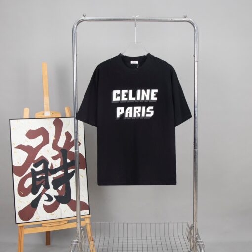 Celine T-shirt Black M4