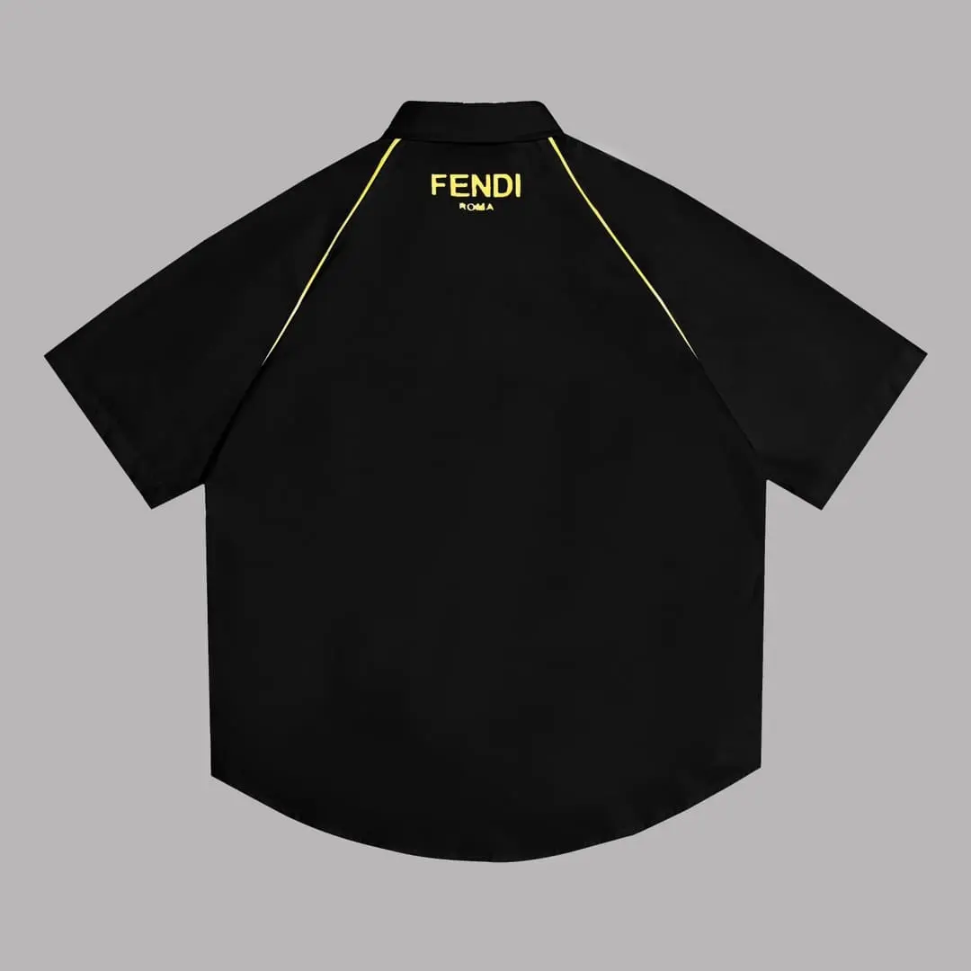 Fendi Bug Eyes T-shirt Black - Imagen 3