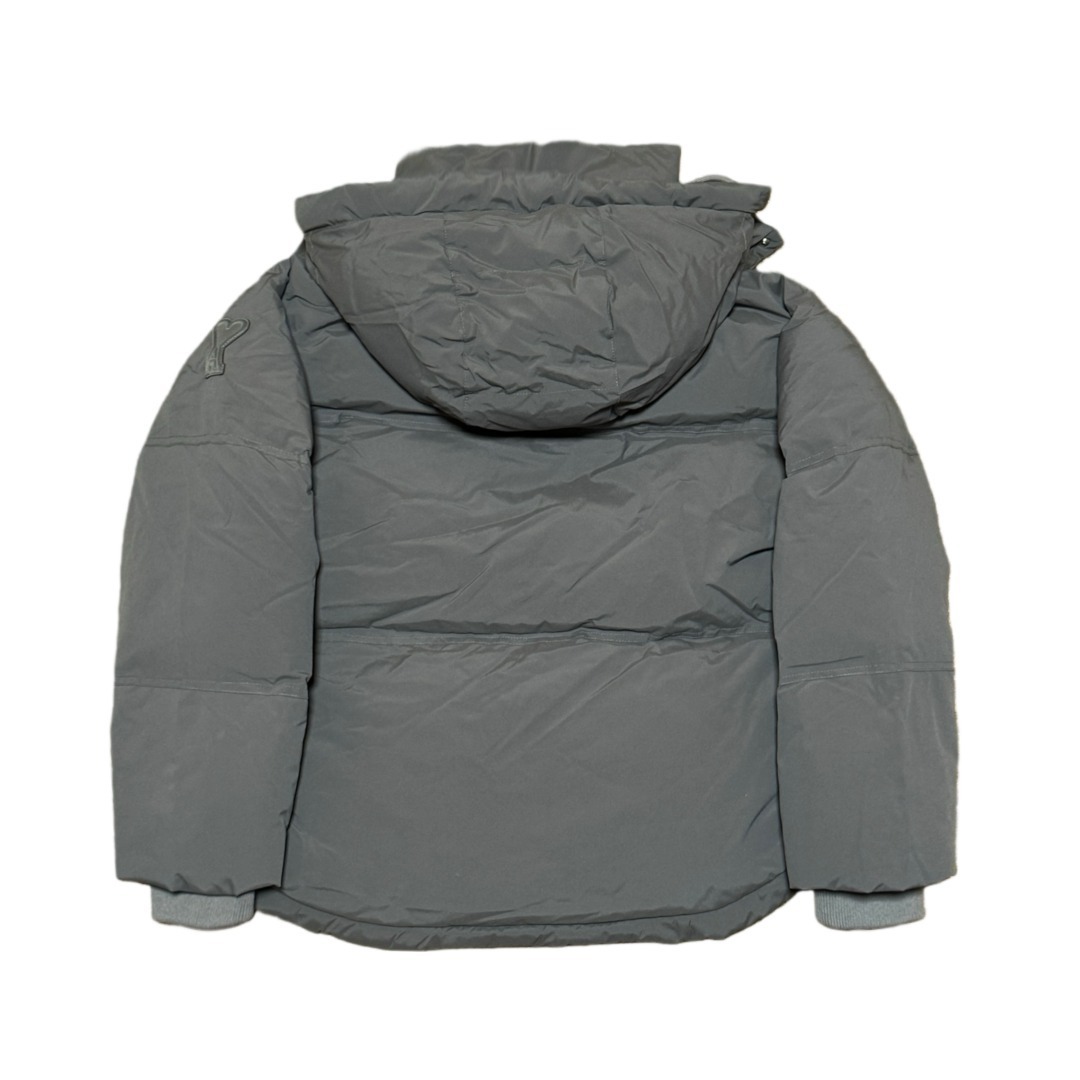Ami Paris Puffer Jacket Gray - Imagen 2