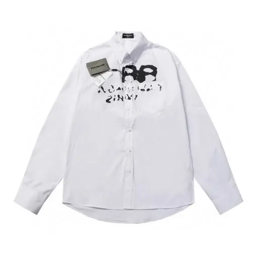 Balenciaga Hand-Drawn BB icon T-shirt Medium Fit White